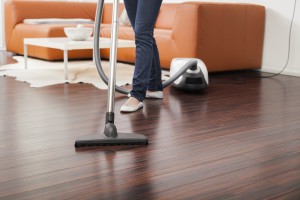Vacuum your hardwood flooring