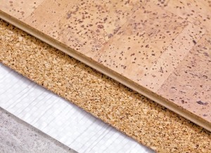 Cork flooring